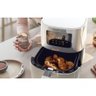 Fritadeira Airfryer Digital Philips Walita Série 3000 4,1 Litros 1400w Branco Ri9252/01 - 127v - 7