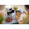 Fritadeira Airfryer Digital Philips Walita Série 3000 4,1 Litros 1400w Branco Ri9252/01 - 127v - 2