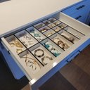 Ver imagem 4 de Porta Joias Organizador em Mdf Branco 50cm X 38cm