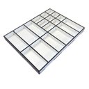 Ver imagem 3 de Porta Joias Organizador em Mdf Branco 50cm X 38cm