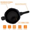 Panela de Pressão Indução Antiaderente Brinox 5,4l Ceramic Life Preto Super 4954/102 - 6