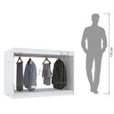 Ver imagem 5 de ILHA CABIDEIO PARA LOJA OU CLOSET M314.B MUNDI MOVEIS