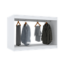 Ver imagem 1 de ILHA CABIDEIO PARA LOJA OU CLOSET M314.B MUNDI MOVEIS