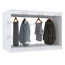 Ver imagem 4 de ILHA CABIDEIO PARA LOJA OU CLOSET M314.B MUNDI MOVEIS