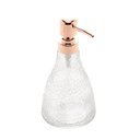 Ver imagem 3 de Kit banheiro lavabo transparente com rose elegant lyor 3 Pçs