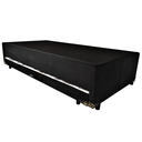 Ver imagem 2 de Bicama Solteiro 88x188x42 Suede Preto