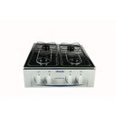 Ver imagem 4 de Fogão Portátil 4 Bocas Mesa Em Inox Asiatico Branco Bivolt