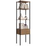 Guarda Roupa Closet 1 Gaveta 540b Oxford Preto/demolição - Artefamol - 1