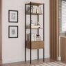 Guarda Roupa Closet 1 Gaveta 540b Oxford Preto/demolição - Artefamol - 2
