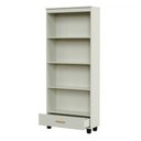Ver imagem 1 de Estante C/1 Gaveta e Prateleiras - Off White/gold - C57