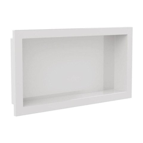 Nicho de Parede para Embutir 30 X 60cm Branco