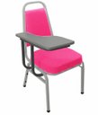 Ver imagem 1 de Cadeira Universitária Empilhável Linha Hotel Plus Rosa