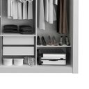 Ver imagem 7 de Guarda-Roupa Casal 4 Portas de Correr 4 Gavetas Milão Madesa