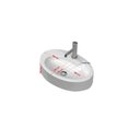Ver imagem 2 de Conjunto para Banheiro Ágata 60 Suspenso com Espelheira e Cuba Lorena Fabribam Cinza