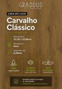 Ver imagem 3 de Piso Vinilico Clicado 5mm Spc Carvalho Clássico Graddus (122 x 22,80cm) Cx. 2,781m²