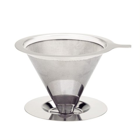 Coador Filtro Para Café Tramontina Aço Inox Reutilizável