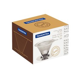 Coador Filtro Para Café Tramontina Aço Inox Reutilizável - 2