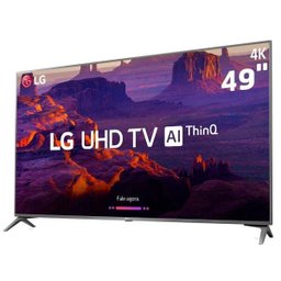 Smart TV LED 49 Polegadas Lg 49Uk6310Pse, Ultra Hd 4K, Ips, Thinq Ai, Wi-Fi, Hdr 10 Pro, HDMI, USB - 1