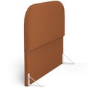Ver imagem 6 de Cabeceira Cama Box Casal 140cm Orgânica Lanna W01 Bouclê Terracota - Lyam Decor
