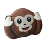 Kit Almofadas 3 Peças Macacos Plush Grande Não Escuto, Não Vejo e Não Falo Marrom - 4