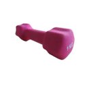Ver imagem 2 de Kit 2 Halteres em Ferro Fundido Revestido com Neoprene Pelegrin PEL-001D 1kg - Rosa