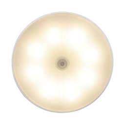Arandela Led 3w C/ Sensor - Bateria 3k-3,5k Branco 5v Hitec - 1