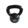 Haltere Kettlebell em ferro fundido Pelegrin PEL-10KB Emborrachado 10kg - Preto - 1
