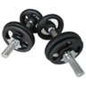 Halter Cromado com Anilhas em Ferro Fundido Pelegrin PEL-B75A 10 kgs - 1
