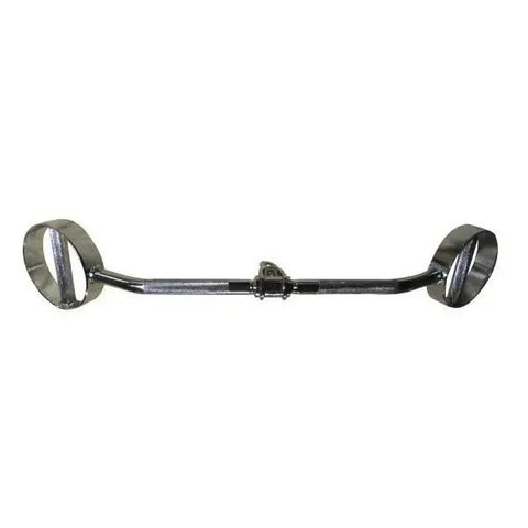 Puxador Angulado Pegada Romana Aço Maciço Cromado Pelegrin PEL-07PR 85cm
