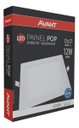 Ver imagem 3 de 2 Plafon Pop de Embutir 17x17cm Avant 12w 6500k Bivolt Luz Cor Branco Frio 110v/220v