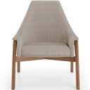 Ver imagem 5 de Kit 02 Poltronas Decorativa Sakura L02 Linho Bege - Lyam Decor