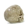 Crânio Caveira Realista Osso Tribal Resina Inca Esqueleto - 4