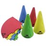 Cone de Marcação – 26cm – MTF-400 - 26cm x 15cm - Azul/Amarelo/Verde/Vermelho - Muvin - 1