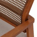 Ver imagem 6 de Poltrona Decorativa Madeira Maciça Bossa 64cm