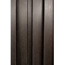 Ver imagem 3 de Painéis Ripados Wpc 18mm Preto Fosco 290x16cm - Revestimento Decorativo Parede Sala Quarto Cozinha