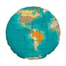 Almofada Redonda Mapa Múndi - 2