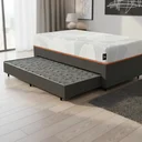 Ver imagem 1 de Cama Box + Colchão Ortopédico de Espuma D33 a Vácuo Sonno Full - Lucas Home + Aux de Espuma Solteiro