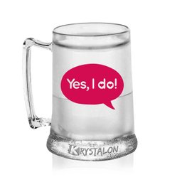 Kit Canecas Gel 400 ml - Personalizada Marry Me - 2 Peças - 3
