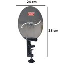 Ver imagem 4 de Fatiador Picador 2 Discos Manual Folhas Hortaliças Couve Batata Cenoura Legumes Vitalex FL2-I Inox