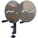 Ver imagem 1 de Fatiador Picador 2 Discos Manual Folhas Hortaliças Couve Batata Cenoura Legumes Vitalex FL2-I Inox