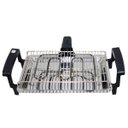 Ver imagem 2 de Churrasqueira Elétrica Portátil 1250W Econômica Compacta 110V 127V Cotherm 1261 Anex Grill