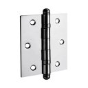 Ver imagem 1 de 1 Uni Dobradiça Inox P/ Porta C/ Rolamento 3½x3 Polida