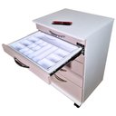 Ver imagem 4 de Rosé Gaveteiro Balcão para Clínicas de Estética Avançada