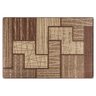 Tapete Sisal 1,00M x 1,50M S-441 Tabaco Base Antiderrapante - 2