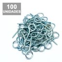 Ver imagem 1 de 100 Pitão Parafuso para Bucha 05 Zincado Alvenaria Concreto - Starfer