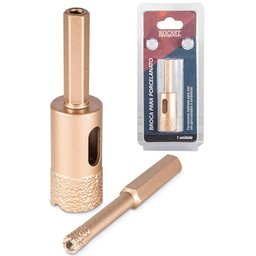 Broca para Porcelanato - Bitola (mm) 25,0 - Ref. 118,0010 - Rocast - 1