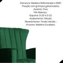 Ver imagem 2 de Kit 02 Poltronas Balanço Melinda Veludo
