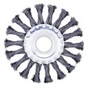 Ver imagem 2 de Escova Aço Circular Trançada Aeme 4.1/2x1/2x7/8 (115x12.7x22.22) 50 Unidades