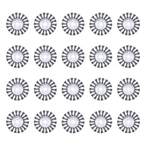 Escova Aço Circular Trançada Aeme 4.1/2x1/2x7/8 (115x12.7x22.22) 50 Unidades