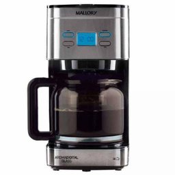 Cafeteira Elétrica Mallory Aroma Digital Glass, Inox, B92000611, 1.5 L, 110V - 1